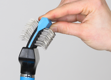 Load image into Gallery viewer, Show Tech+ Flex Groom Professional Slicker - Pink Soft (in single and double wide)