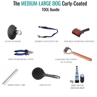 Maintenance CURLY/WAVY-COATED One-Stop Tool Bundle For MEDIUM-LARGE DOGS