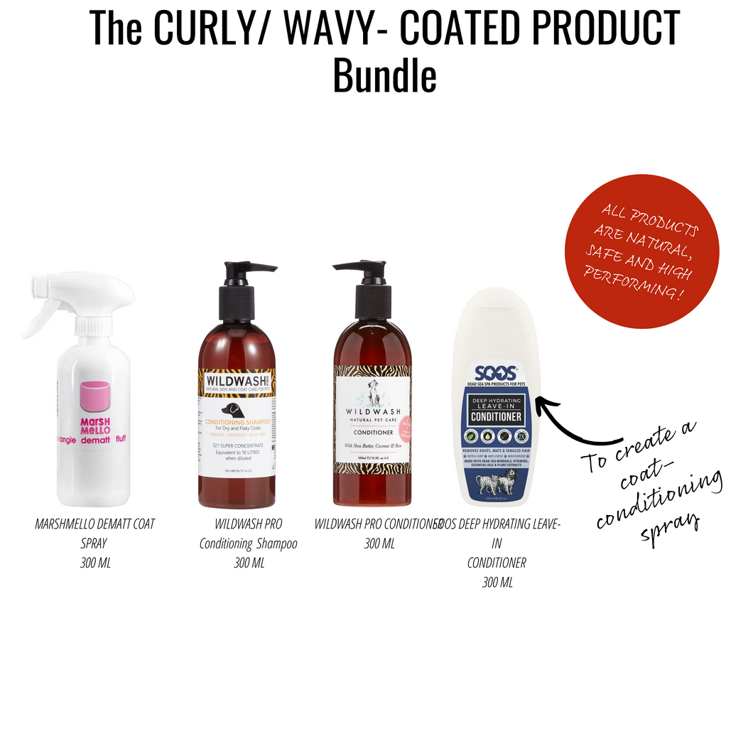 CURLY/ WAVY Coat-Care PRODUCT Bundle