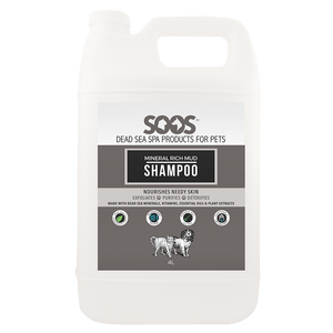 Natural Dead Sea Mineral Rich Mud Pet Shampoo For Dogs & Cats