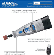 Load image into Gallery viewer, Dremel 7300-PT 4.8V Cordless Pet Dog Nail Grooming &amp; Grinding Tool
