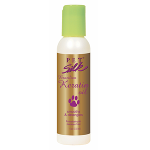 Pet Silk Brazillian Keratin Oil- 4 oz