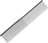 Paw Brothers TM31301 Greyhound Style Fine/Coarse Comb, Chrome