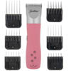 Zolitta Pink Lithium-Ion 5-in-1 clipper with 6 attachments