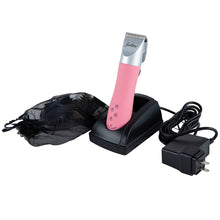 Load image into Gallery viewer, Zolitta Pink Lithium-Ion 5-in-1 clipper with 6 attachments
