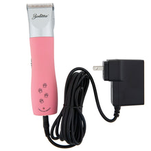 Load image into Gallery viewer, Zolitta Pink Lithium-Ion 5-in-1 clipper with 6 attachments
